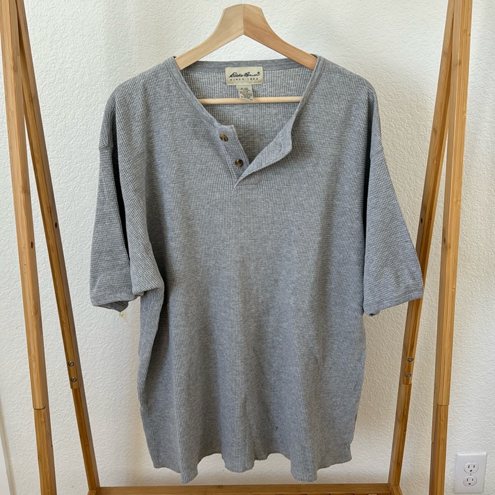 men's waffle tee